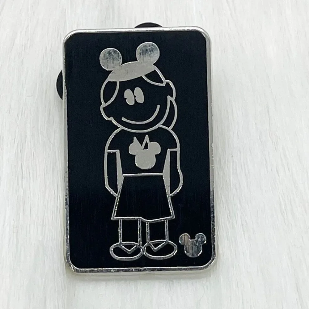 🔮 5/$25 Disney Stick People Daughter With Mouse Ears Pin‎